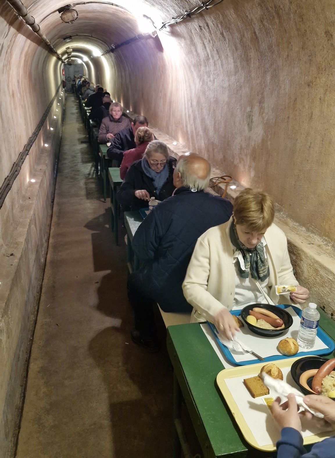 Repas au fond lors des Journées du Patrimoine