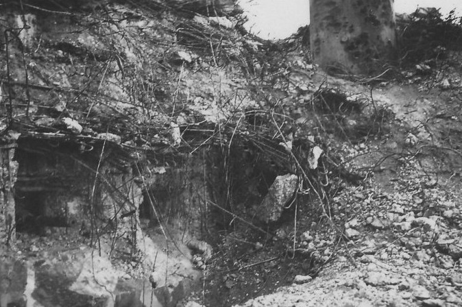 Le bloc 2 du Bambesch après les combats