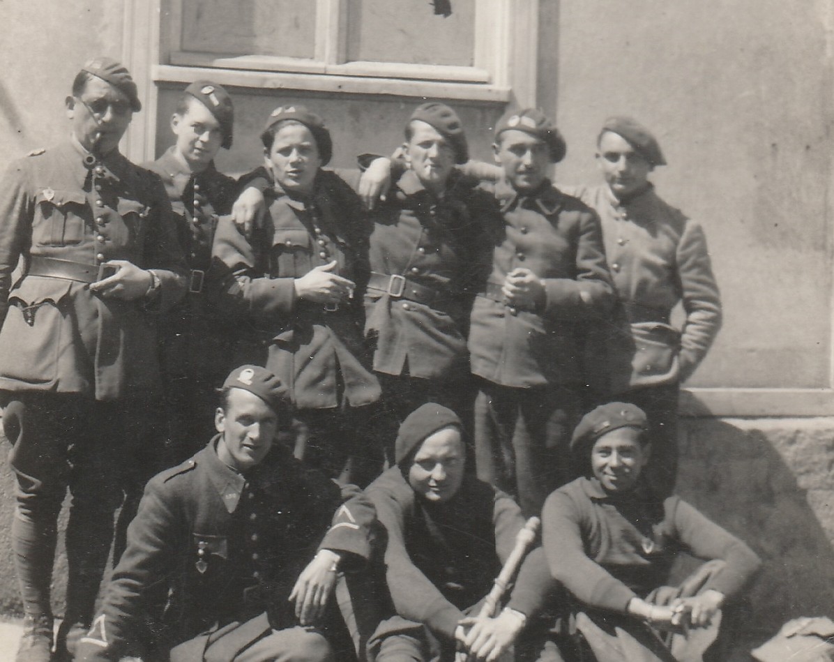 Sous-officiers du Bambesch pendant la Drôle de Guerre