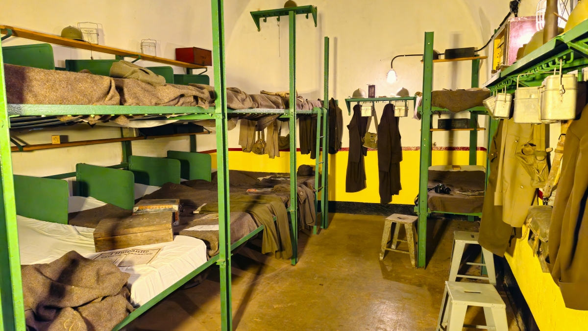 Chambrées de l'ouvrage